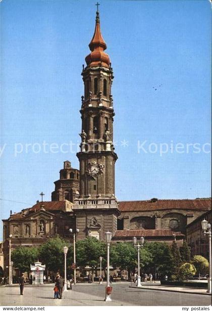 72513980 Zaragoza Aragon Catedral de La Seo Zaragoza Aragon