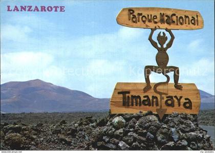 72546386 Lanzarote Kanarische Inseln Lavameer