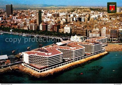 73627812 Alicante Vista general y Hotel Meliá vista aérea Alicante