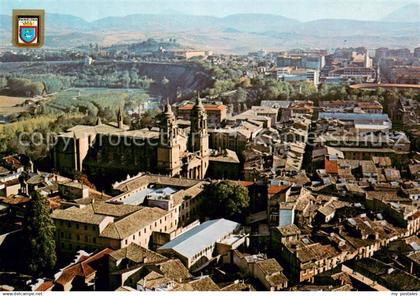 Pamplona Navarra Vista aerea de la catedral