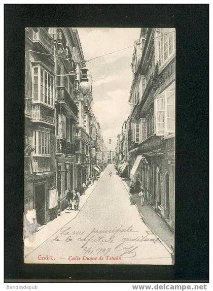 Cadiz - Calle Duque de Tetuan (Ed. Victoriano Ibanez)