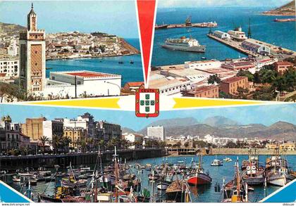 Espagne - Espana - Ceuta - Multivues - Blasons - CPM - Voir Scans Recto-Verso