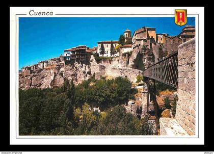 Espagne - Espana - Castilla la Mancha - Cuenca - Casas colgadas - Puente de San Pablo - Pont de San Pablo - CPM - Voir S