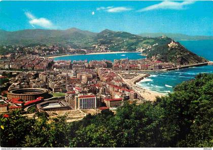 Espagne - Espana - Pais Vasco - San Sebastian - Vista General - Vue Générale - CPM - Voir Scans Recto-Verso