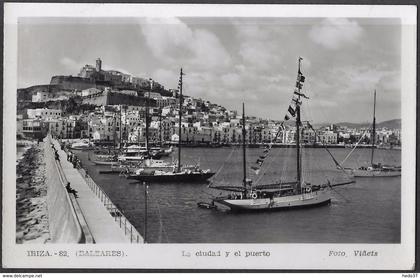 Ibiza (Baléares) - La ciudad y el puerto