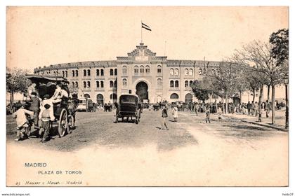 Espagne - Madrid - Plaza de Toros