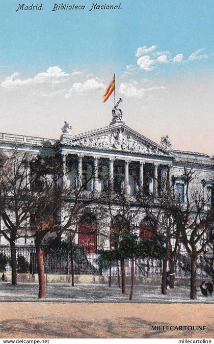 SPAIN - Madrid - Biblioteca Nacional