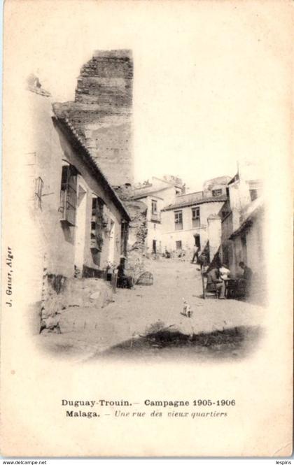 ESPAGNE -- MALAGA - Une rue des vieux quartiers