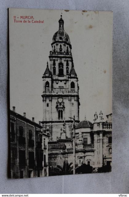 Murcia, torre de la catedral, Espagne