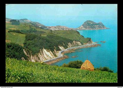 Espagne - Espana - Pais Vasco - Guetaria - Vista panoramica - Vue panoramique - CPM - Voir Scans Recto-Verso