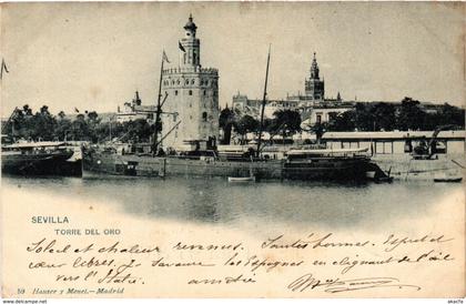 CPA Espagne SEVILLA - Torre del Oro (304027)