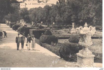 POSTAL   SORIA  -ESPAÑA  -LA GRANJA-EL PARTERRE