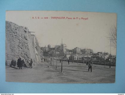 CPA Tarragona - Paseo de Pi y Margall