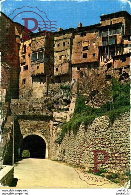 ALBARRACIN TERUEL MONUMENTO NACIONAL VISTA DEL TUNEL    TERUEL   ARAGON ESPAÑA ESPAGNE