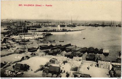 CPA Espagne VALENCIA - Puerto (304386)