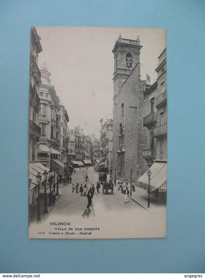 CPA Valencia - Calle de San Vicnete