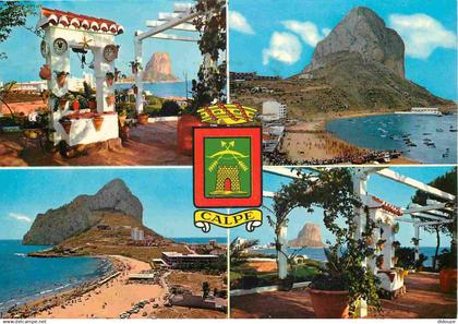 Espagne - Espana - Comunidad Valenciana - Calpe - Multivues - Blasons - CPM - Voir Scans Recto-Verso