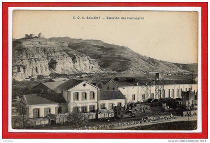 ESPAGNE --  SALLENT - Estacion del ferrocarril