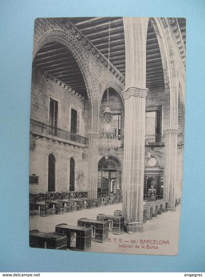 Carte Barcelona - Interior de la Bolsa