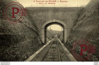 FUNICULAR DE GELIDA PUENTES