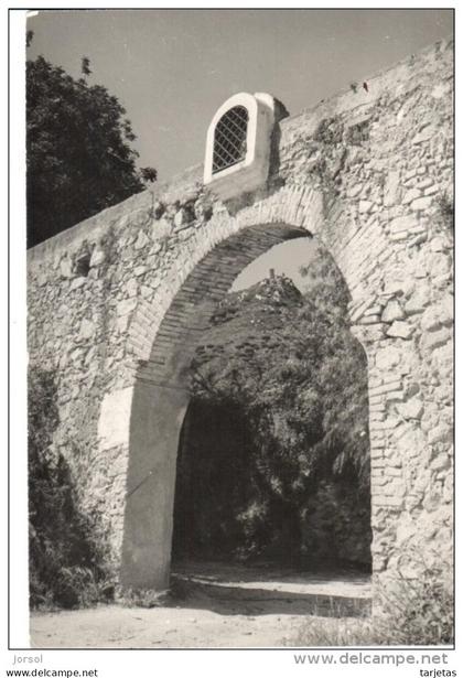 POSTAL   CABRERA  -BARCELONA   -ACUEDUCTO DE SAN DOMENECH  (FOTO  GÜELL)