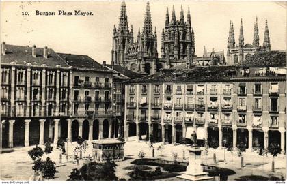 CPA Espagne Burgos - Plaza Mayor (282280)