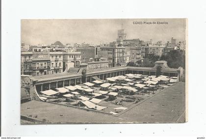 CADIZ PLAZA DE ABASTOS