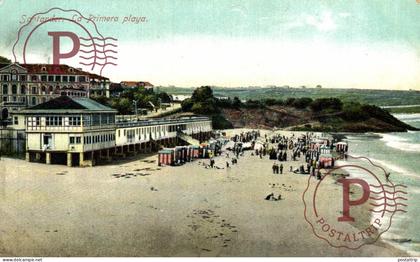 CANTABRIA. SANTANDER. LA PRIMERA PLAYA.