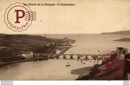 SAN VICENTE DE LA BARQUERA.(CANTABRIA).- LOS DOS PUENTES