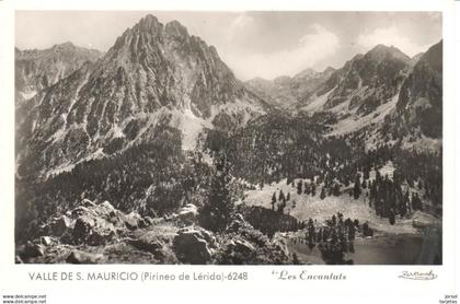 POSTAL   PALLARS SOBIRA  -LERIDA  -VALLE SAN MAURICIO