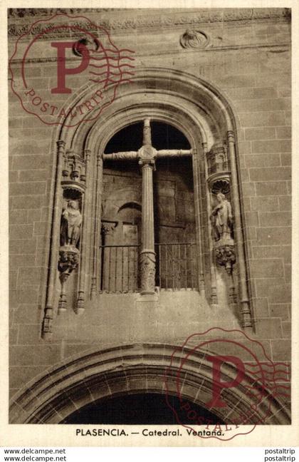 Plasencia Catedral Ventana  PLASENCIA CÁCERES  EXTREMADURA ESPAÑA