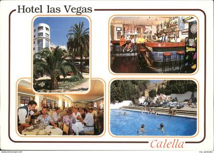 71475641 Calella Hotel las Vegas Restaurante Piscina