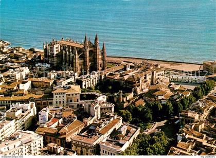 73246864 Palma de Mallorca Fliegeraufnahme Kathedrale Palma de Mallorca