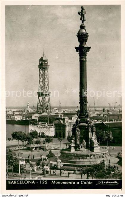 73769045 Barcelona Cataluna Monumento a Colon Barcelona Cataluna