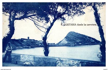 Espagne - Guetaria desde la carrectara