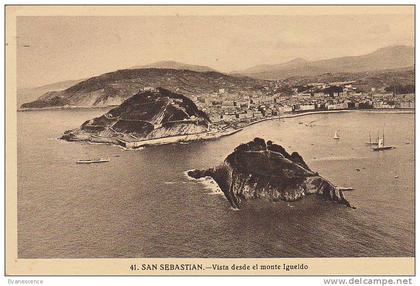 SAN SEBASTIAN / VISTA DESDE EL MONTE IGUELDO  ///  REF18810