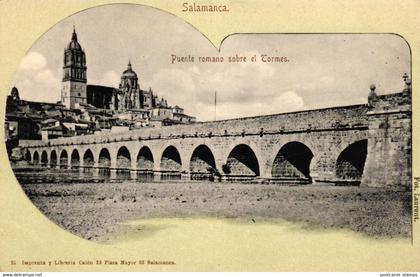 Salamanca Puente romano sobre el Tormes, um 1900/05