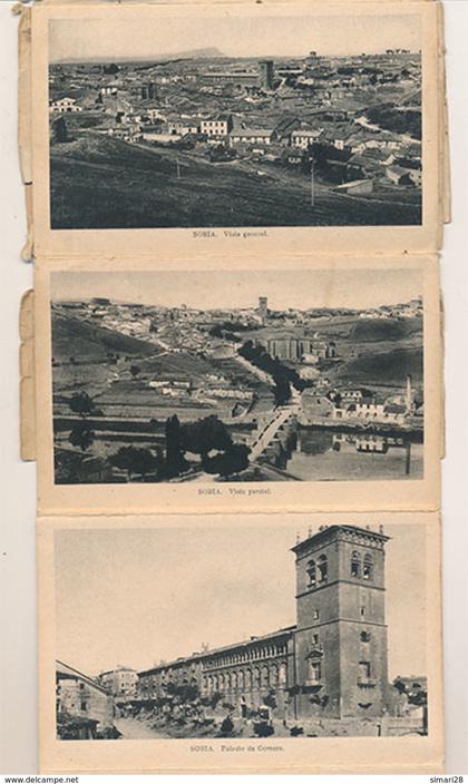 SORIA - CARNET COMPLET DE 10 CARTES POSTALES (DEPLIANT)