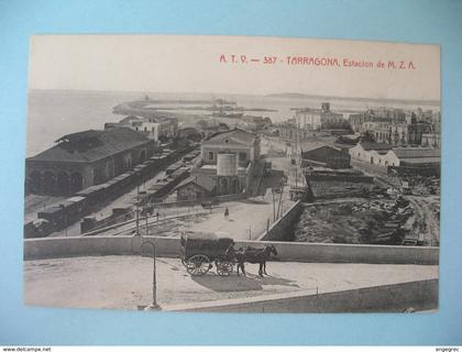 CPA Tarragona - Estacion de M.Z.A.