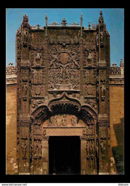 Espagne - Espana - Castilla y Leon - Valladolid - Fachada del Colegio de San Gregorio - Façade du Collège de San Gregori