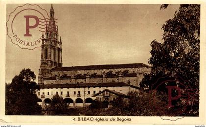 VIZCAYA. BILBAO. IGLESIA DE BEGOÑA.