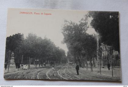 Zaragoza, paseo de Sagasta, Espagne