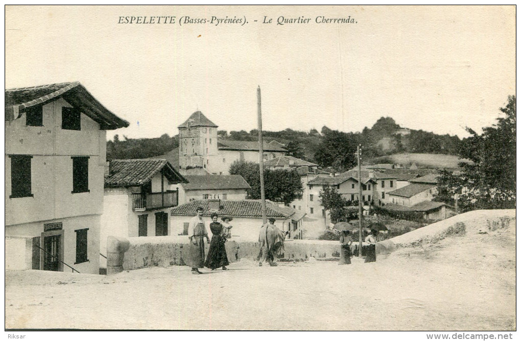 ESPELETTE(PYRENEES ATLANTIQUES)