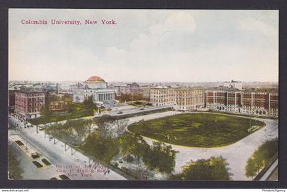 Postcard, United States, New York City NY, Columbia University