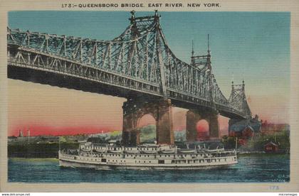 Queensboro Bridge, East River, New York