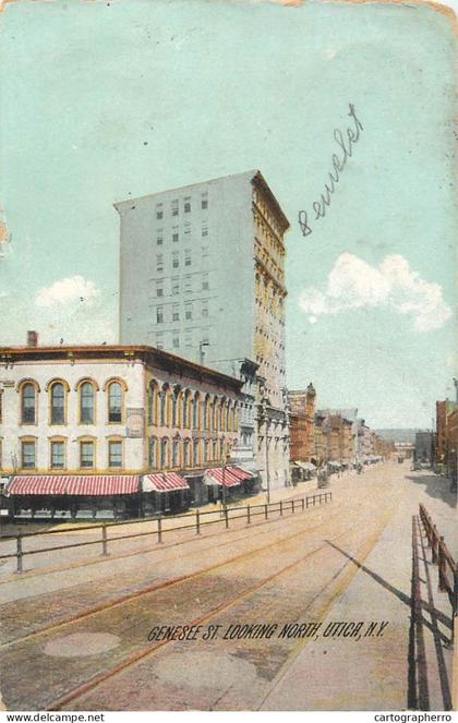 Utica Genesee Street 1908