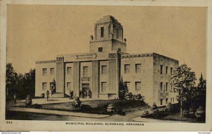 Etats-Unis - Municipal Building, Eldorado, Arkansas