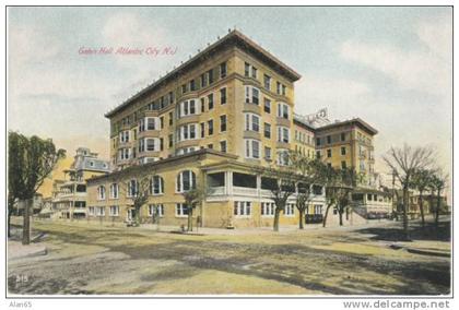 Atlantic City NJ New Jersey, Galen Hall Architecture c1910s Vintage Postcard