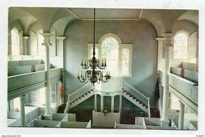 AK 163284 USA - Vermont - Bennington - Old First Church - interior