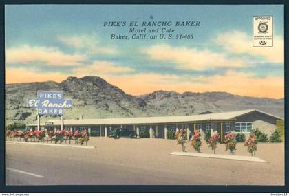 CA California Pike's el rancho baker